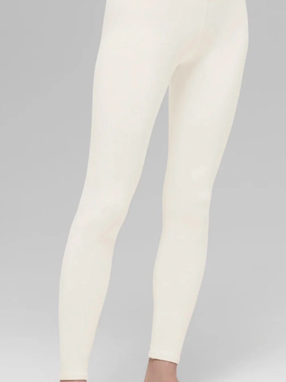 ALO High-Waist Airbrush Legging in Ivory - Picture 3 of 4